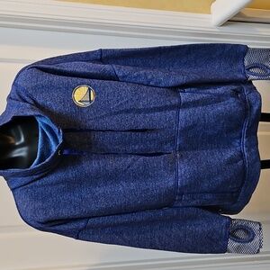 ANTIGUA Blue Golden State Warriors BASKETBALL Hoodie - M
